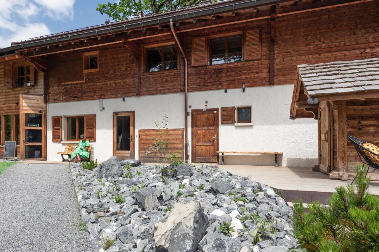 Le Wafo Hotel Gryon Exterior foto